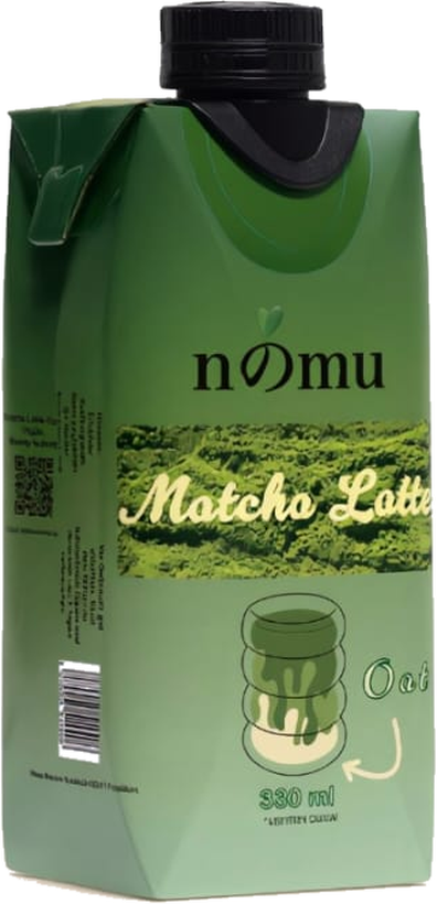 nomu Matcha Latte, 330 ml Tetra Pak